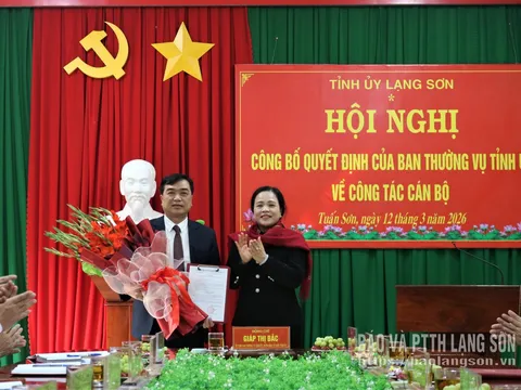 Thanh Hoá, Lạng Sơn điều động, bổ nhiệm nhân sự lãnh đạo mới