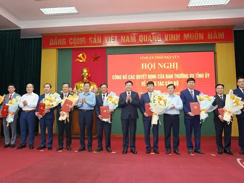 Bổ nhiệm nhân sự lãnh đạo mới tại Thái Nguyên, Tuyên Quang