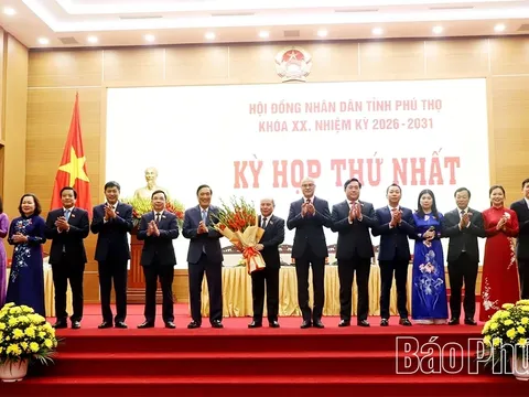 Phú Thọ có tân Chủ tịch UBND, HĐND tỉnh