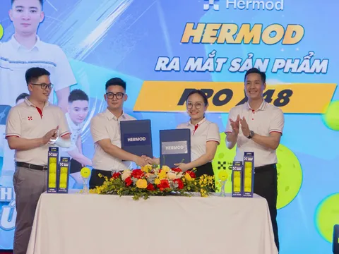 HERMOD ra mắt bóng PROX 48 – Đánh dấu bước tiến mới của ngành thể thao miền Bắc