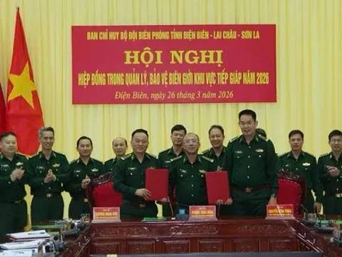 Tăng cường phối hợp quản lý, bảo vệ biên giới tiếp giáp giữa ba tỉnh Tây Bắc