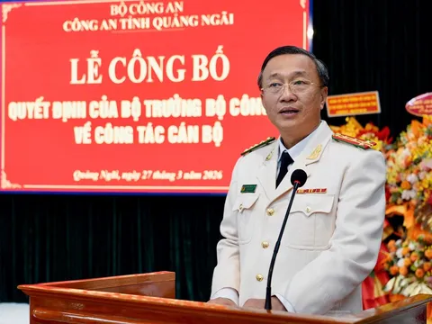 Chân dung Đại tá Nguyễn Thành Long - tân Phó Giám đốc Công an tỉnh Quảng Ngãi