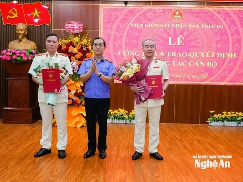 Thanh Hoá, Nghệ An có tân Viện trưởng Viện KSND tỉnh