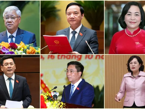 Tiểu sử 6 Phó Chủ tịch Quốc hội khóa XVI