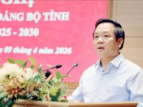 Ông Phạm Quang Ngọc được bầu làm Bí thư Tỉnh ủy Hưng Yên