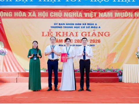 Vươn lên thành điểm sáng giáo dục xã Mậu A giữa gian khó