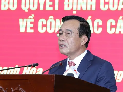 Thượng tướng Lê Đức Thái giữ chức Bí thư Tỉnh ủy Thanh Hóa