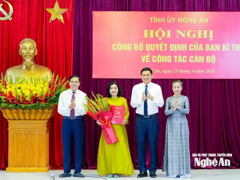 Điều động, bổ nhiệm nhân sự cấp cao tại Đồng Nai và Nghệ An