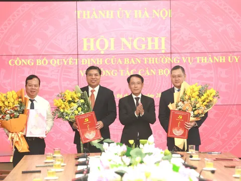 Kiện toàn nhân sự, bổ nhiệm lãnh đạo mới tại Hà Nội và Quảng Trị