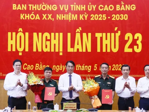 Điện Biên, Cao Bằng công bố các quyết định của Ban Bí thư về công tác cán bộ
