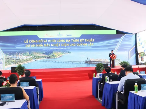 Khởi công Dự án Nhà máy Nhiệt điện LNG Quỳnh Lập hơn 59.000 tỷ đồng