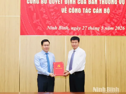 Ninh Bình, Quảng Ngãi kiện toàn nhân sự, bổ nhiệm lãnh đạo cấp cao