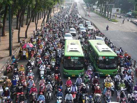 TP. Hồ Chí Minh sẽ thu phí ôtô vào nội đô, hạn chế xe xăng tại khu vực trung tâm