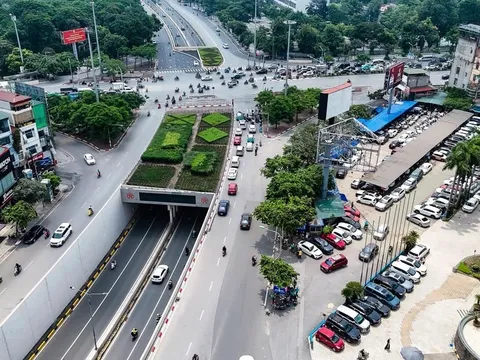 Dự kiến thu phí xe vào khu vực trung tâm Hà Nội theo lộ trình từng giai đoạn