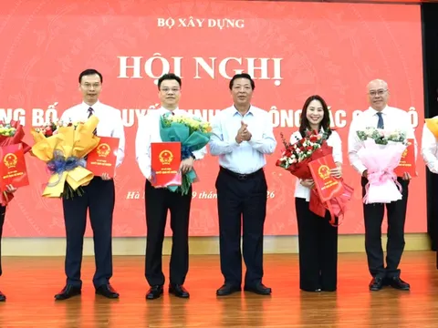 Bộ Công Thương, Bộ Xây dựng bổ nhiệm nhân sự lãnh đạo mới