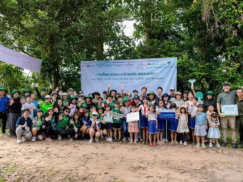 Ngày hội Doanh nghiệp Trồng cây 2026: Chung tay bảo vệ nguồn nước hồ Dầu Tiếng