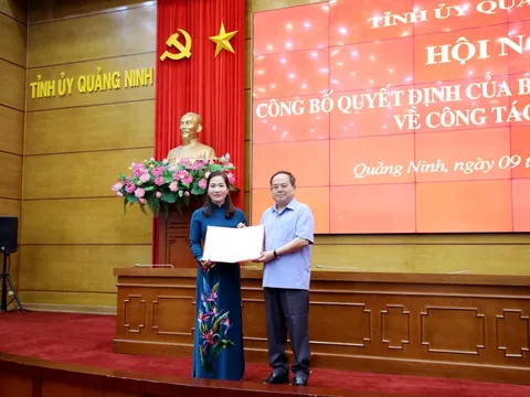 Quảng Ninh điều động, phân công Phó Chủ tịch tỉnh