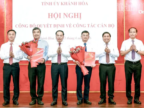 Kiện toàn nhân sự, điều động bổ nhiệm lãnh đạo mới tại Quảng Ninh, Khánh Hoà