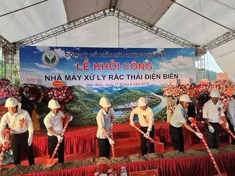 Điện Biên khởi công Nhà máy xử lý rác thải hiện đại hơn 237,5 tỷ đồng tại xã Sam Mứn