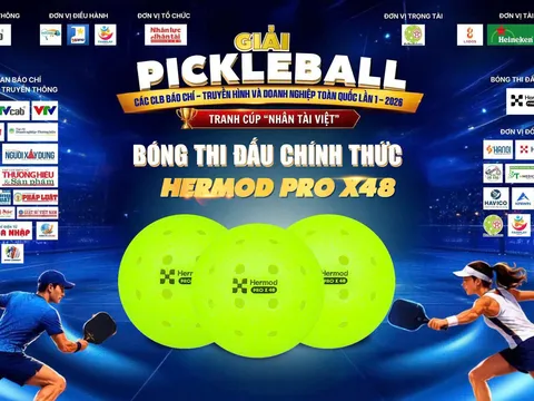 Thương hiệu Việt Hermod đồng hành cùng sự phát triển của cộng đồng pickleball