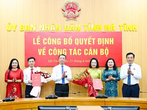 Loạt nhân sự lãnh đạo mới được bổ nhiệm tại Quảng Ninh, Hà Tĩnh và Lạng Sơn