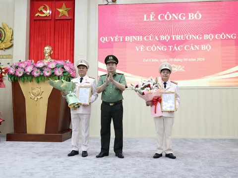 Đại tá Hoàng Trọng Vỹ làm Phó Giám đốc Công an tỉnh Lai Châu