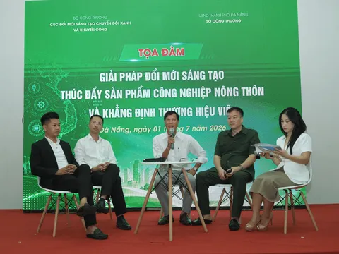 Đà Nẵng: Tọa đàm tìm giải pháp đổi mới sáng tạo, đưa sản phẩm công nghiệp nông thôn khẳng định thương hiệu Việt