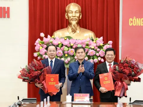 Loạt nhân sự lãnh đạo mới được bổ nhiệm tại Quảng Ninh, Quảng Ngãi, Thái Nguyên
