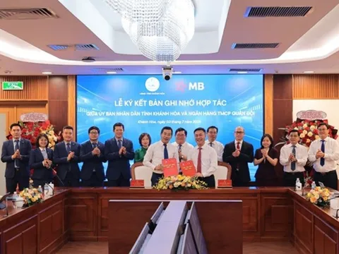 Hợp tác giữa MB và Khánh Hòa: Huy động nguồn lực tài chính, thúc đẩy phát triển các lĩnh vực kinh tế trọng điểm