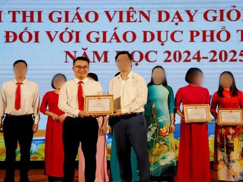 Giáo viên bị tạm giữ trong vụ điểm thi bất thường ở Tuyên Quang từng dẫn dắt đội tuyển học sinh giỏi quốc gia