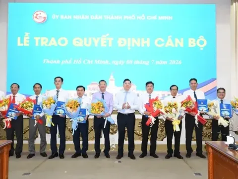 Loạt nhân sự lãnh đạo mới được điều động, bổ nhiệm tại TP.HCM