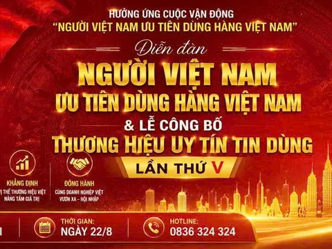 Diễn đàn “Người Việt Nam ưu tiên dùng hàng Việt Nam” 2026 Lan tỏa giá trị thương hiệu Việt