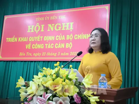 Bà Hồ Thị Hoàng Yến làm Phó Bí thư Thường trực Tỉnh ủy Tây Ninh