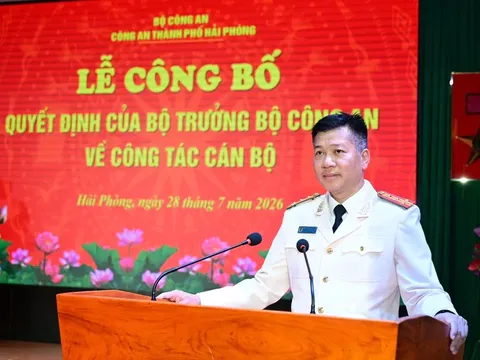 Đại tá Nguyễn Bình Khánh làm Phó Giám đốc Công an TP. Hải Phòng