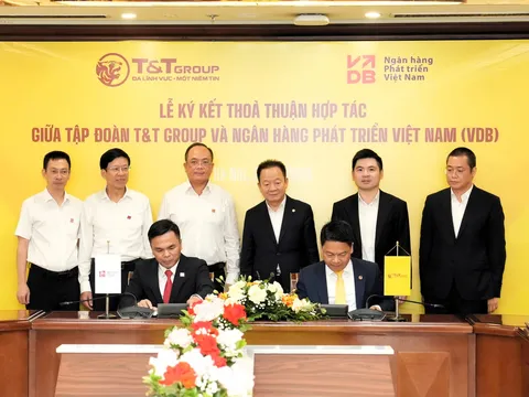 VDB Lâm Đồng và Tập đoàn T&T ký kết thỏa thuận tài trợ vốn tín dụng đầu tư của Nhà nước