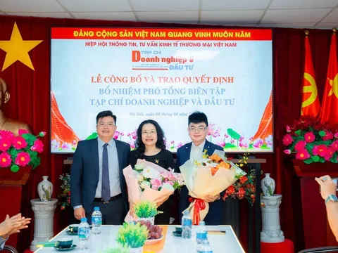 Nhà báo Lê Minh Tuấn được bổ nhiệm Phó Tổng Biên tập Tạp chí Doanh nghiệp và Đầu tư
