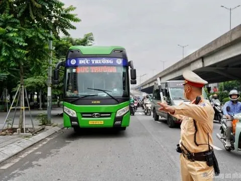 CSGT Hà Nội siết chặt quản lý xe khách, phát hiện nhiều lỗi vi phạm phổ biến dịp 2/9