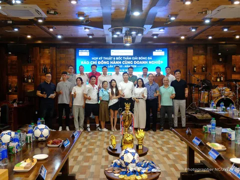 12 đội bóng sẵn sàng tranh tài tại Giải “Báo chí đồng hành cùng Doanh nghiệp” lần thứ VII – 2026