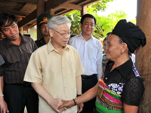 Tình cảm đặc biệt của Tổng Bí thư Nguyễn Phú Trọng với Bộ đội Biên phòng và đồng bào các dân tộc nơi biên giới