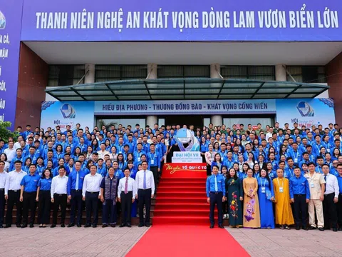 Đại hội đại biểu Hội liên hiệp thanh niên Việt Nam tỉnh Nghệ An lần thứ VII nhiệm kỳ 2024-2029