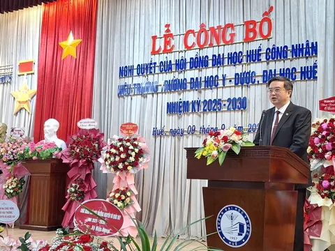 GS.TS Nguyễn Vũ Quốc Huy được tín nhiệm tiếp tục giữ chức Hiệu trưởng Trường Đại học Y _ Dược