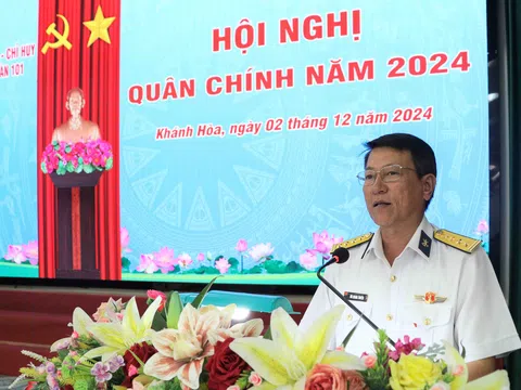 Lữ đoàn 101 Vùng 4 Hải quân tổ chức Hội nghị Quân chính năm 2024