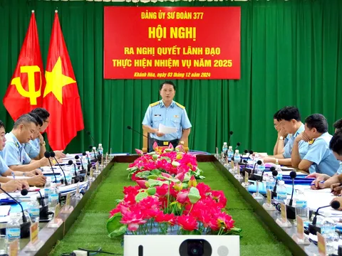 Sư đoàn 377 phát huy truyền thống, thi đua sôi nổi hướng về ngày hội lớn