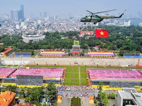 Treo cờ Đảng, cờ Tổ quốc hợp luyện – niềm tin, ý chí và lòng tự hào dân tộc