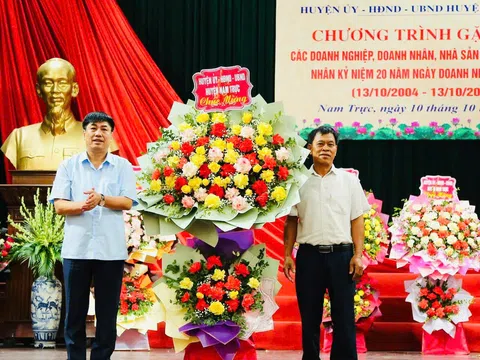 Nam Trực – Nam Định: Cộng đồng doanh nghiệp là trung tâm, là chủ thể trong phát triển kinh tế