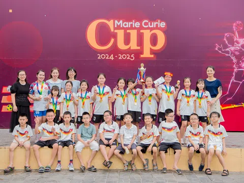 Trường Marie Curie Hà Nội: Nâng cao sức khoẻ thể chất học sinh bằng những hoạt động thúc đẩy thể thao học đường