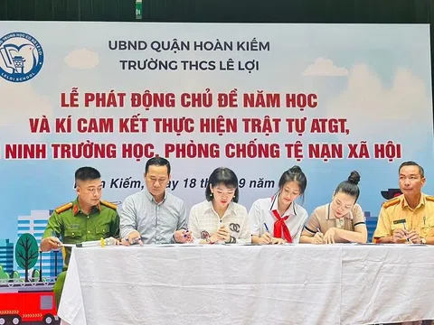 Xử lý nghiêm vi phạm về trật tự, ATGT liên quan đến học sinh, sinh viên trên địa bàn Hà Nội