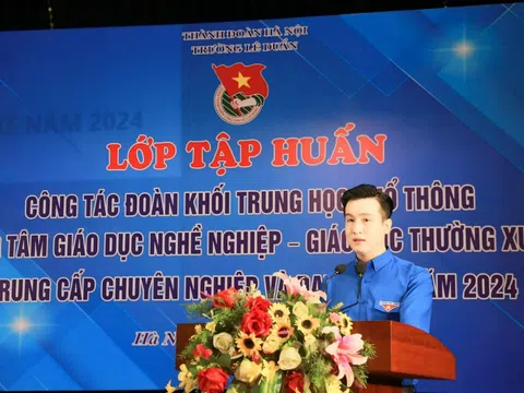 Khai mạc lớp tập huấn kỹ năng, nghiệp vụ cho cán bộ Đoàn