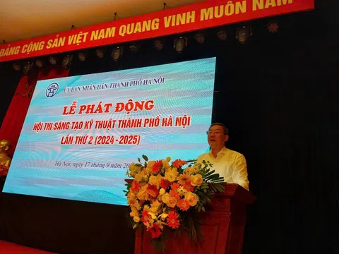 Hà Nội: Thúc đẩy phong trào sáng tạo qua Hội thi Sáng tạo kỹ thuật lần thứ II