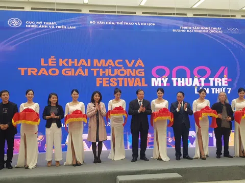 Khai mạc Festival mỹ thuật trẻ lần thứ 7 năm 2024